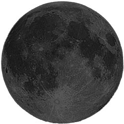 New Moon, Moon at 28 days in cycle